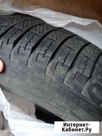 Шины 205 55 16 зимние michelin б/у пара Севастополь - изображение 1