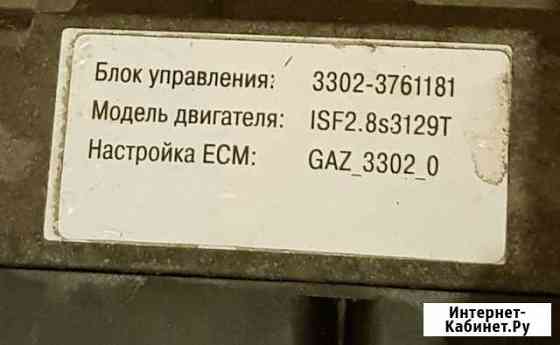 Блок управления мозги на газель Рязань