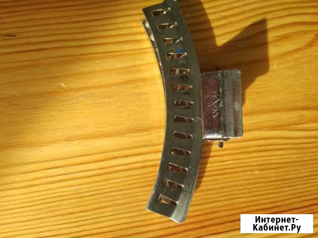 Металлический зажим для волос, СССР, штамп Мехарте Улан-Удэ - изображение 1