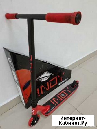 Самокат трюковый AT Scooters Inoy красный New Красноярск - изображение 1
