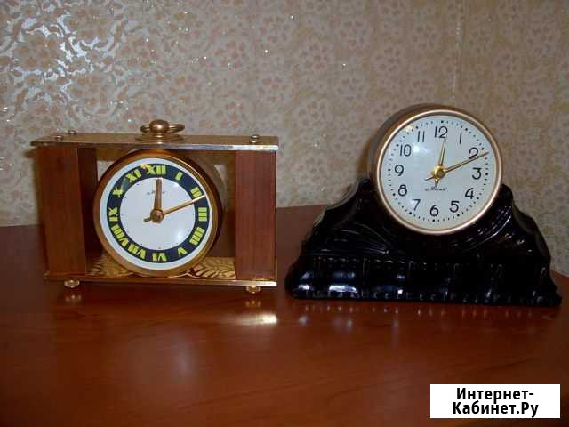 Часы Маяк настольные на ходу СССР винтаж 60е гг Рязань - изображение 1