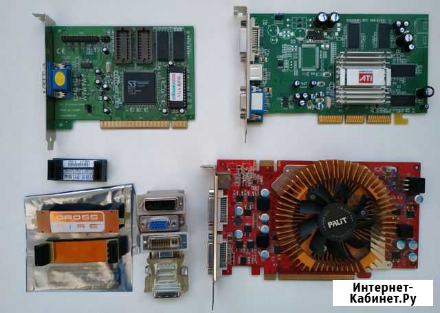 Видео карты PCI AGP PCI-E SLI Crossfire Омск - изображение 1