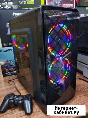 Игровой компьютер R9 290-4Gb/ i7 8700*/Озу 16G Ульяновск - изображение 1