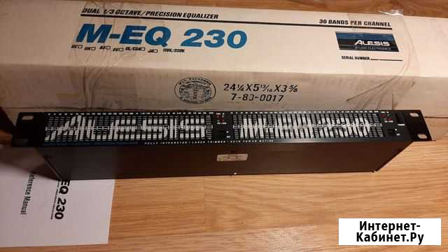 Эквалайзер Alesis M-eq 230 Новый Пушкино - изображение 1
