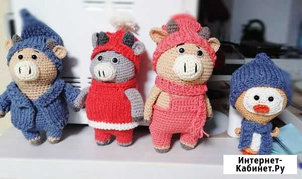 Вязаные добрые игрушки) Киров - изображение 1