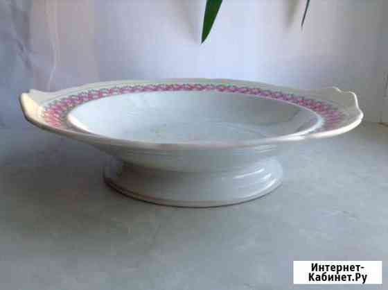 Блюдо Фарфор братьев Корниловых 19 век Ижевск