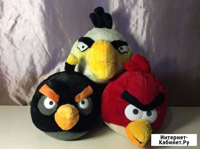 Меховая банда трио пернатых Angry Birds Петрозаводск - изображение 1