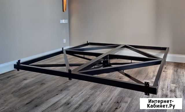 Кровать лофт из профильной трубы Санкт-Петербург - изображение 1