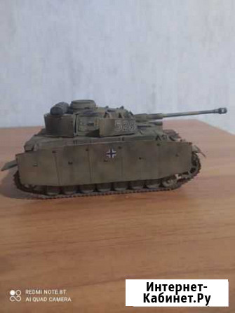 Готовая модель танка PZ-4 в масштабе 1:35 Самара - изображение 1