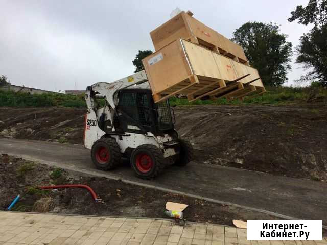 Услуги мини-погрузчика,ямобур,гидромолот Ворошнево - изображение 1