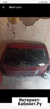 Продам дверь багажника на Субару Форестер sf5 Новокузнецк - изображение 1