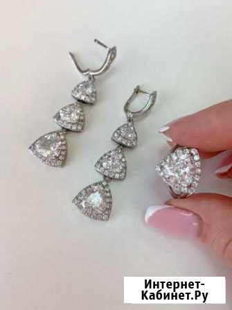 Серьги и кольцо (набор) Белгород - изображение 1