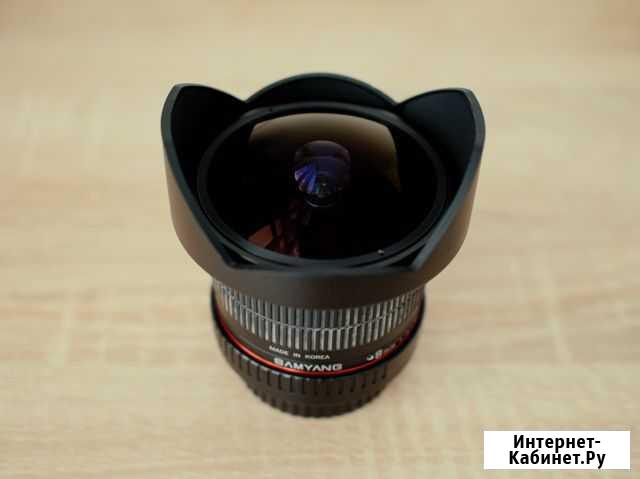 Объектив Samyang 8mm f/3.5 UMC Fish-eye (Canon) Сочи - изображение 1