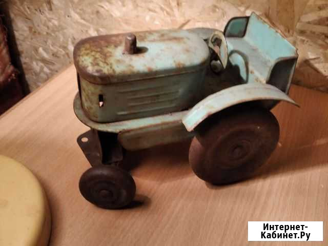 Игрушка трактор СССР Бирск - изображение 1