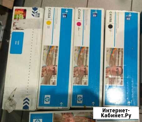 Картриджи HP CLJ 8500/8550 C4149 C4150 C4151 C4152 Тверь - изображение 1