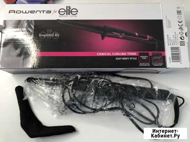 Плойка конусная Rowenta Elite Model Look CF3242F0 Киров - изображение 1