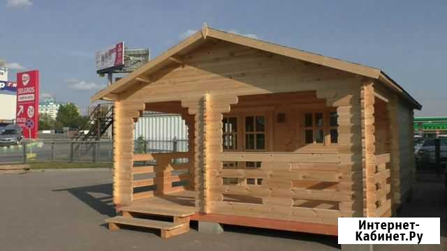 Дом с верандой 4,9х6 м из минибруса Владимир - изображение 1
