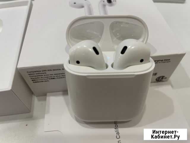 Airpods 2 оригинал Мурино - изображение 1