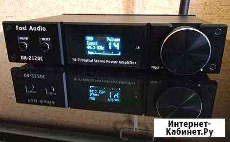Усилитель D класса 2.1 SUB DAC цап 24бит/192к Москва