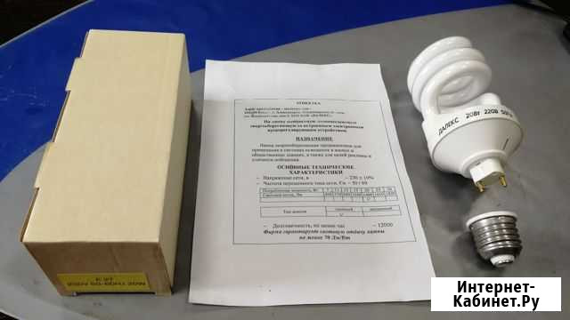 Лампочки новые энергосберегающие 20(100) Вт Челябинск - изображение 1