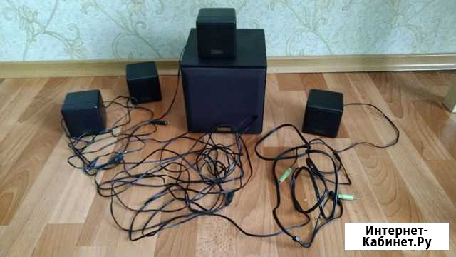 Компьютерные колонки с сабвуфером Creative 4.1 Уфа - изображение 1