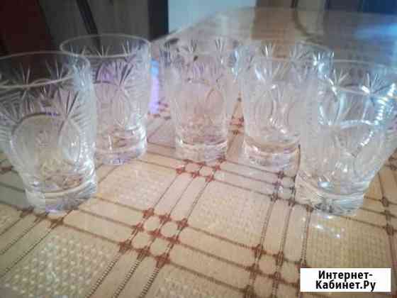 Рюмки хрустальные СССР Владимир