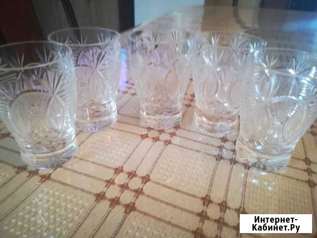 Рюмки хрустальные СССР Владимир - изображение 1