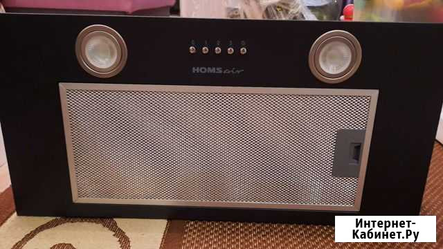 Кухонная вытяжка homsair camelia power 60 черный Брянск - изображение 1