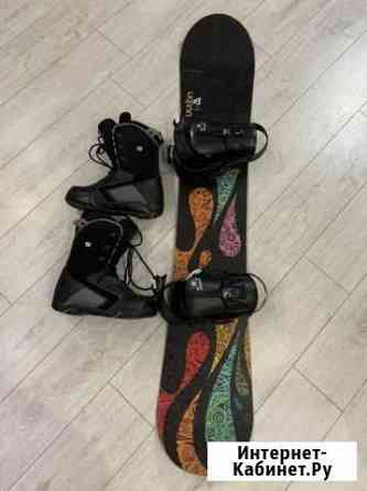 Сноуборд burton комплект Тольятти