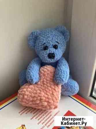 Вязанная игрушка плюшевый мишка Нижний Новгород