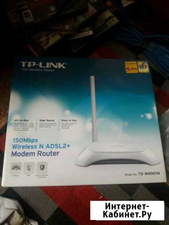 Роутер adsl2+ TP-link TD-W8901N Новокуйбышевск - изображение 1