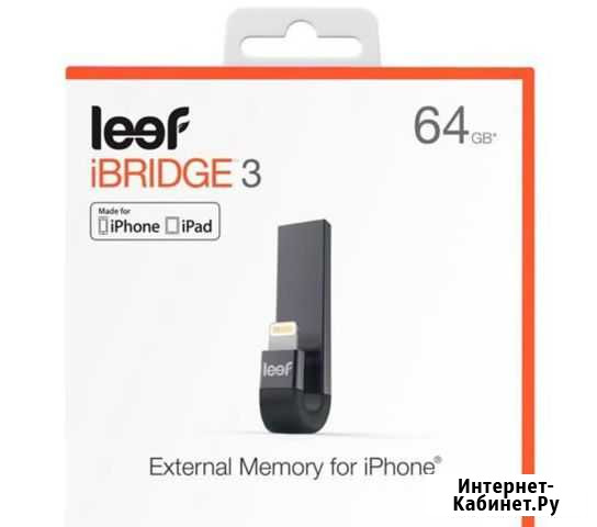 USB флешка Leef Bridge 64gb Рыбинск - изображение 1