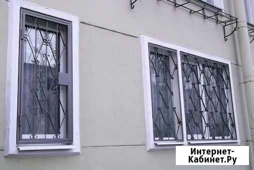 Решетки на окна, лоджии N 1395 из полосы Самара - изображение 1