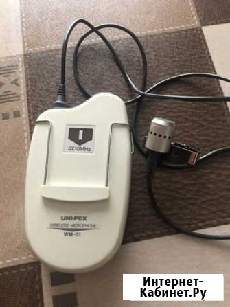 Петличный беспроводной микрофон UNI-PEX WM-31/к Мурманск - изображение 1