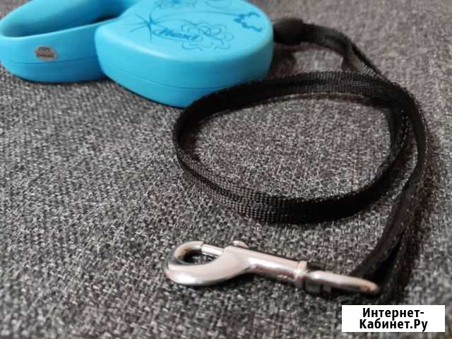 Поводок рулетка Flexi Reflect S, 5 м. 12 кг Воронеж - изображение 1