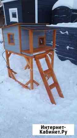 Домик для собак, кошек уличный, теплый с подогрево Санкт-Петербург