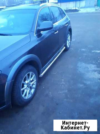 Защита штатных порогов 42 мм Audi Q5 2007-2015 Ахтубинск - изображение 1