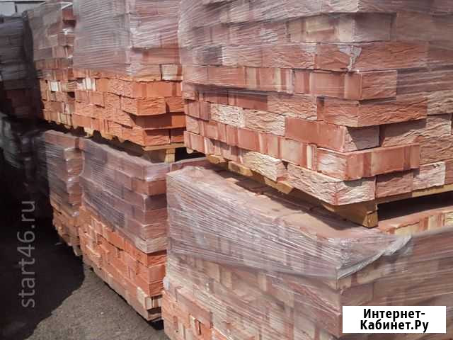 Моковский рядовой кирпич М200 с фактурой Курск - изображение 1