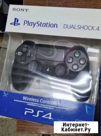 Геймпад PlayStation 4 Dualshock 4 Black Ver.2 черн Ахтубинск - изображение 1