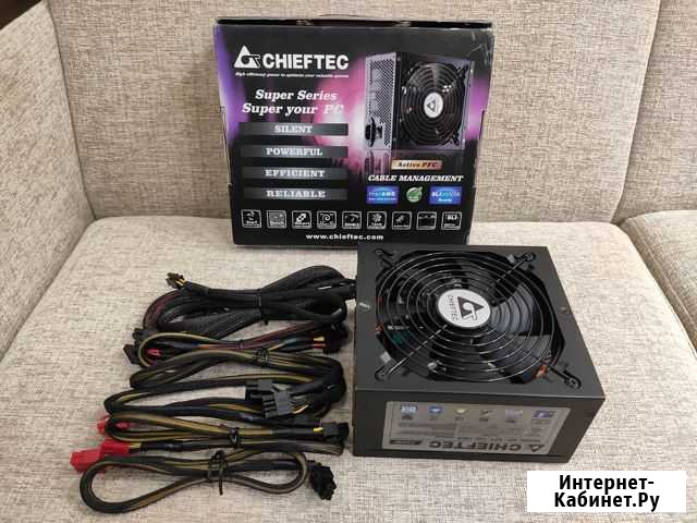 Блок питания Chieftec CFT-750-14CS (750 Вт) Иваново - изображение 1