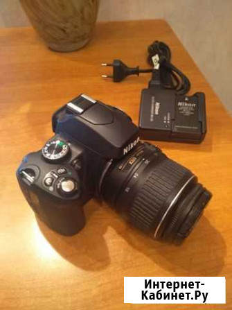 Объектив Nicon D 60 + тушка (корпус фотоаппарата) Красногорск - изображение 1
