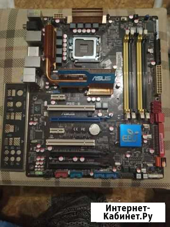 Материнская плата P5Q-E lga775 Курск - изображение 1