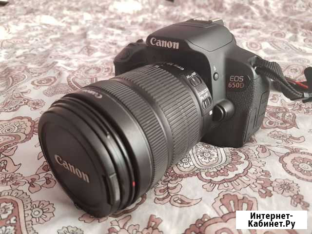 Зеркальный фотоаппарат Canon 650D Чебаркуль - изображение 1