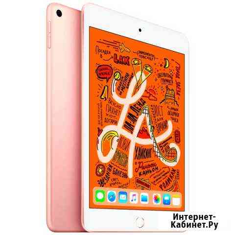 iPad mini (2019), 7,9, WiFi+LTE, 256 гб, золотой Анапа