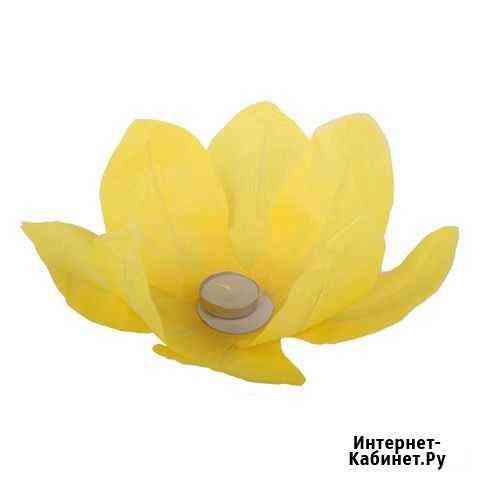 Водный плавающий фонарик Лотос Новосибирск