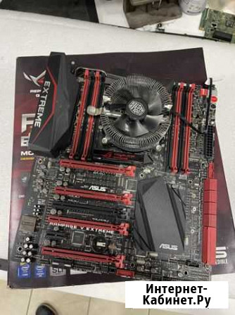 Asus Rampage V Extreme + Xeon E5-2620V3 Новокузнецк - изображение 1