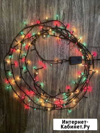 Гирлянда многоцветная, 530 см Оренбург - изображение 1