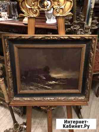 Антикварная картина. Европа. Холст, масло Ярославль