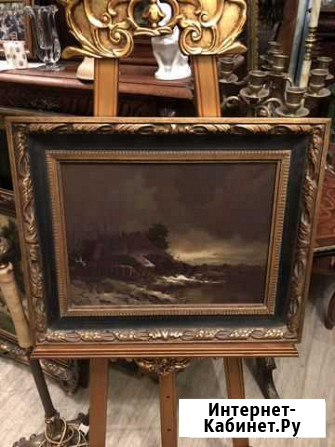 Антикварная картина. Европа. Холст, масло Ярославль - изображение 1