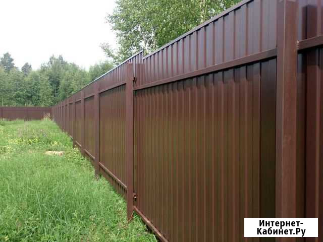 Профлист себе для забора б,у некондиция Самара - изображение 1